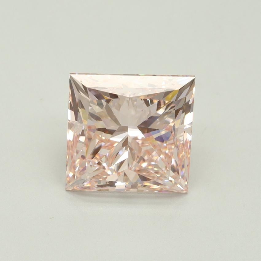 4.08 Ct. Fancy Intense Pink Princess Lab Grown Diamond