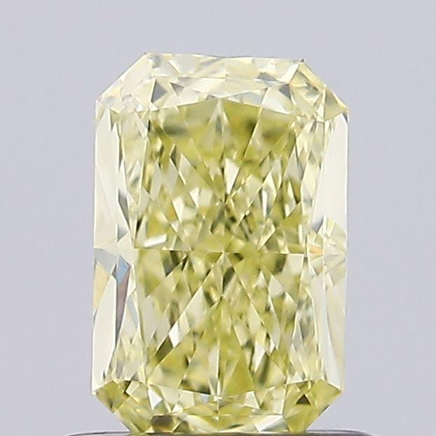 0.77 Ct. Fancy Intense Yellow Radiant Lab Grown Diamond