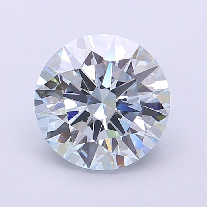 2.06 Ct. Fancy Intense Blue Round Lab Grown Diamond