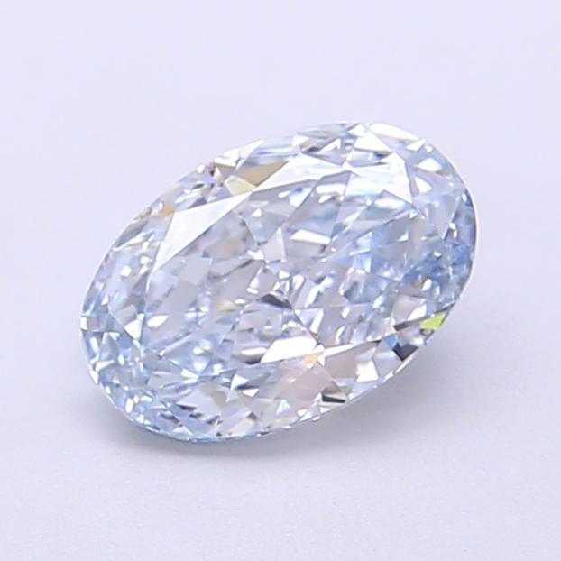 1.00 Ct. Fancy Blue Oval Lab Grown Diamond