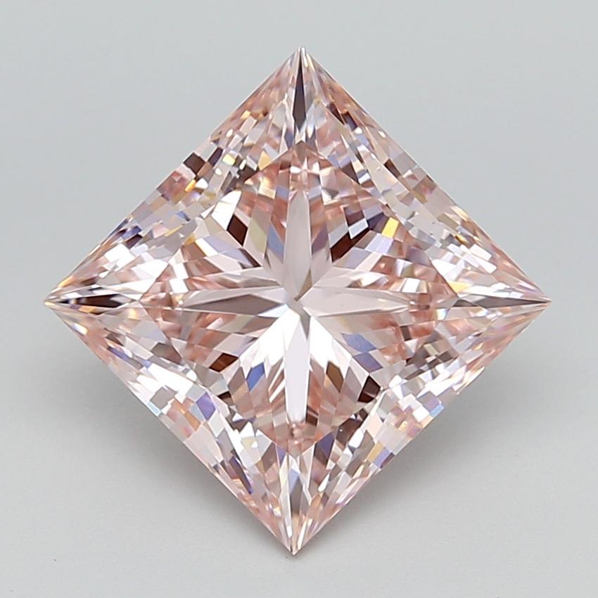 5.61 Ct. Fancy Intense  Pink Princess Lab Grown Diamond