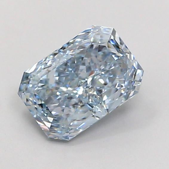 1.18 Ct. Fancy Light  Blue Radiant Lab Grown Diamond