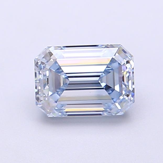 1.02 Ct. Fancy Blue Emerald Lab Grown Diamond