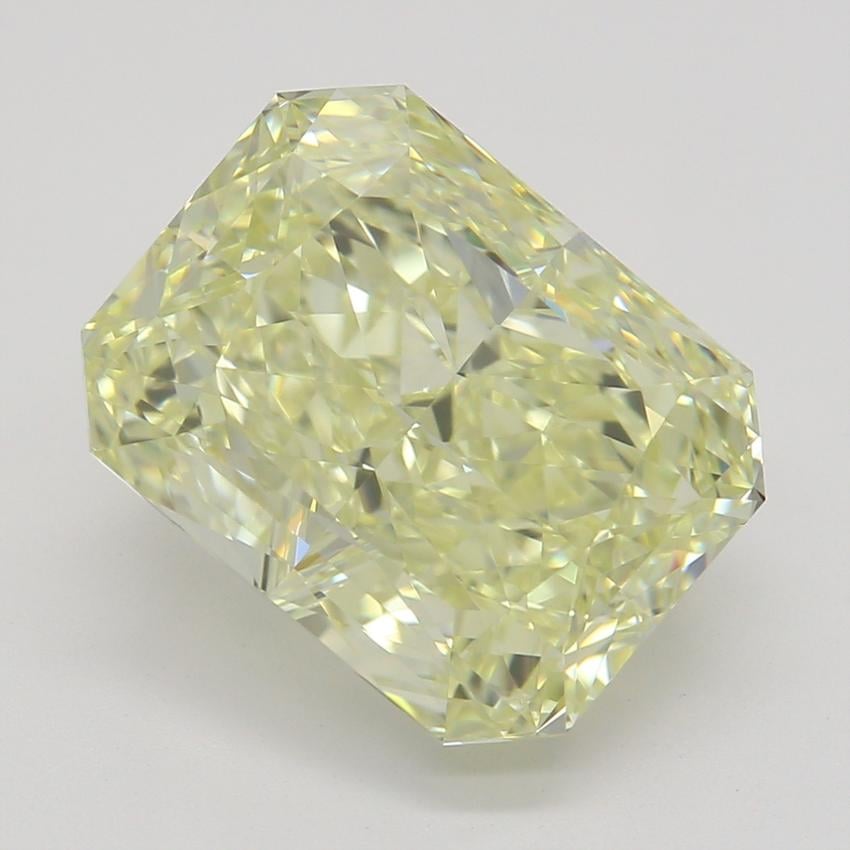 3.51 Ct. Fancy Light Yellow Radiant Diamond