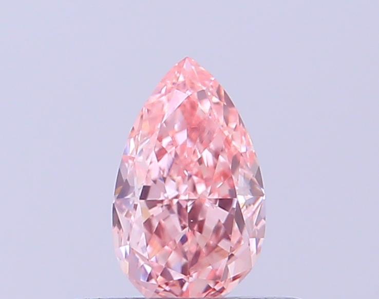 0.36 Ct. Fancy Intense Pink Pear Lab Grown Diamond