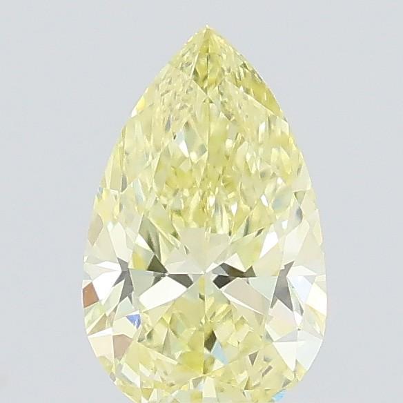 0.46 Ct. Fancy Intense Yellow Pear Lab Grown Diamond