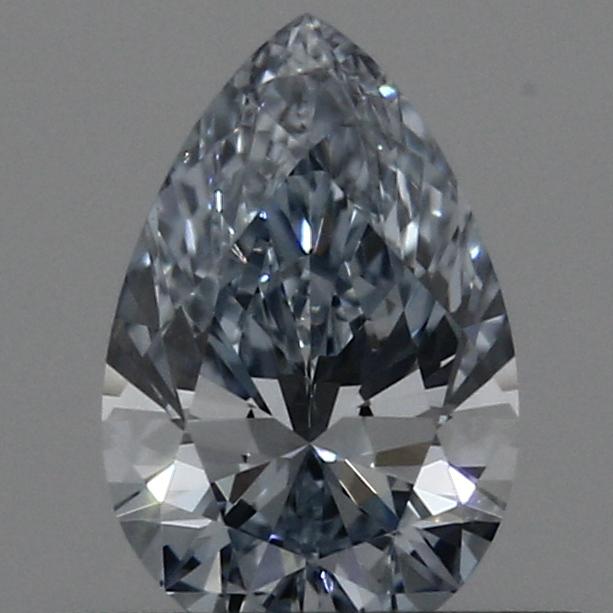 0.40 Ct. Fancy Light Blue Pear Lab Created Diamond