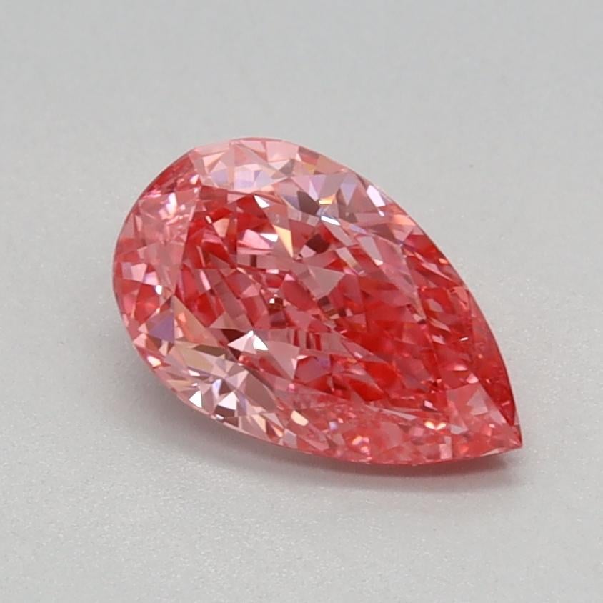 0.72 Ct. Fancy Vivid Pink Pear Lab Grown Diamond