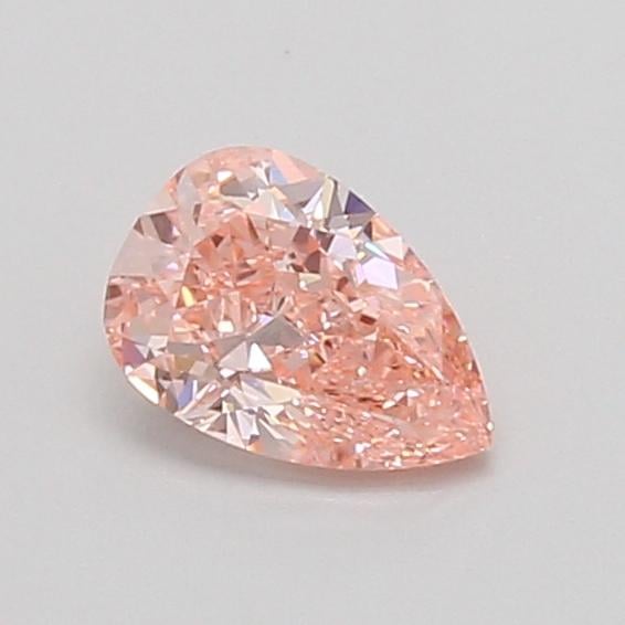 0.58 Ct. Fancy Vivid Pink Pear Lab Grown Diamond