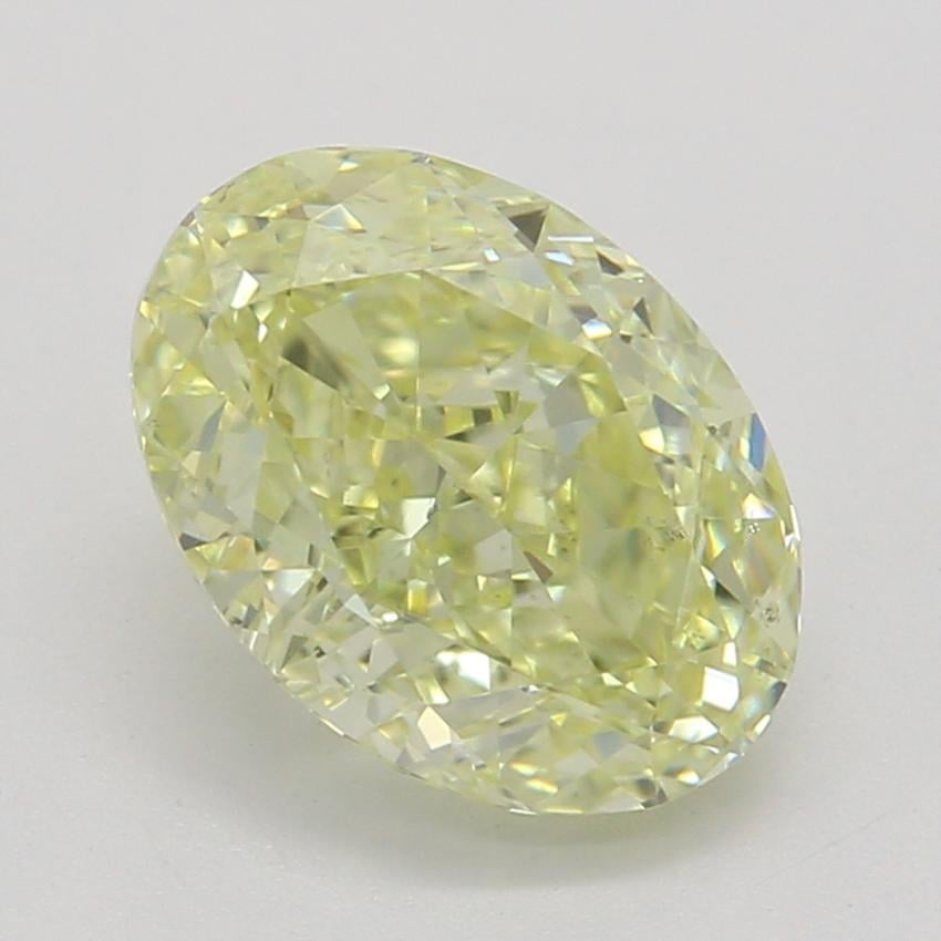 1.21 Ct. Fancy Yellow Oval Diamond