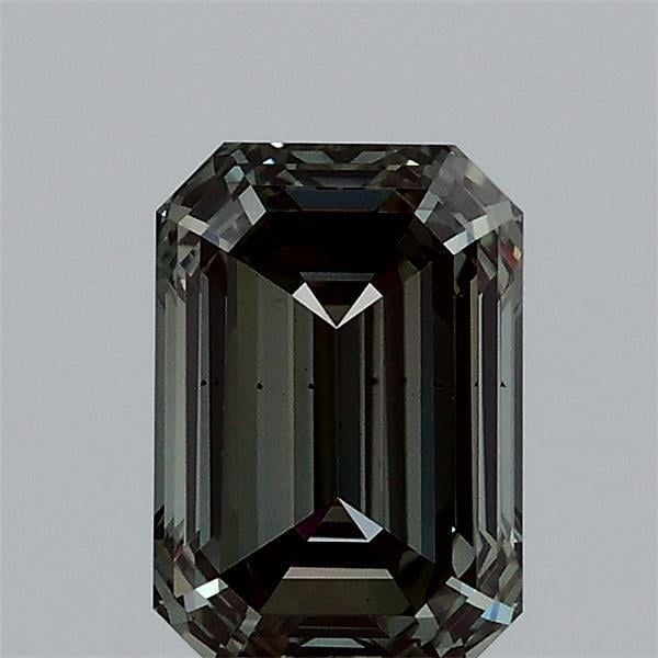 1.07 Ct. Fancy Intense  Green Emerald Lab Grown Diamond