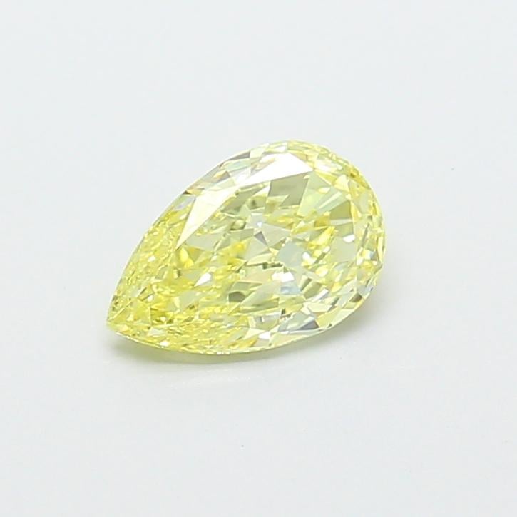 0.52 Ct. Fancy Yellow Pear Lab Grown Diamond