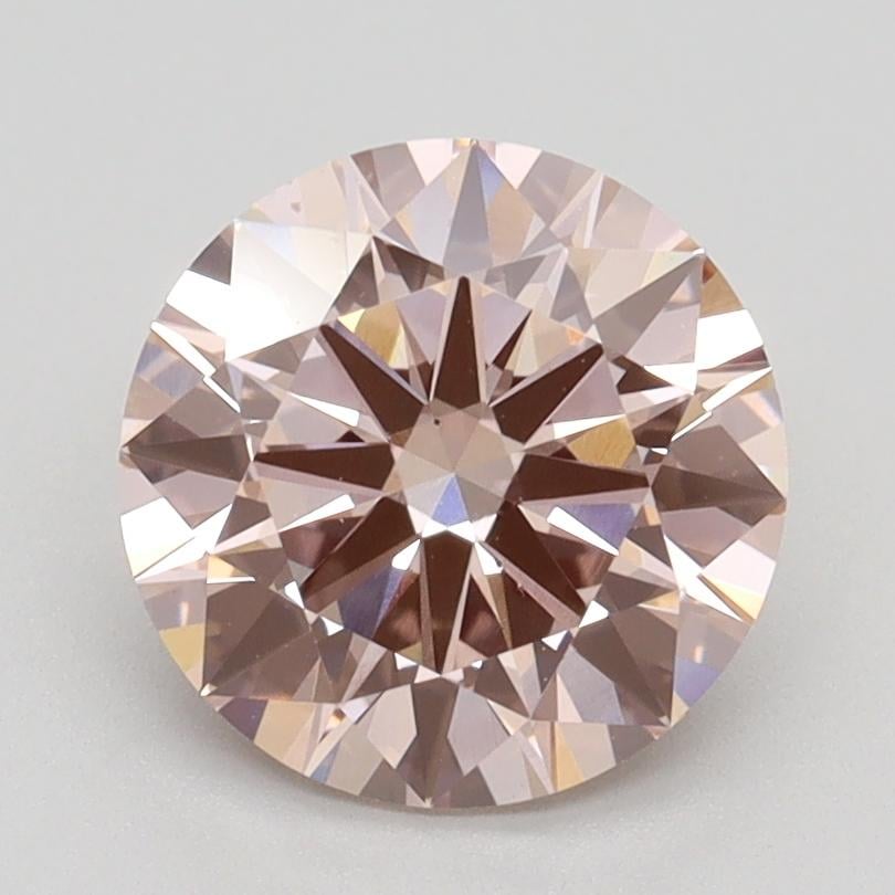 2.01 Ct. Fancy Light Pink Round Lab Grown Diamond