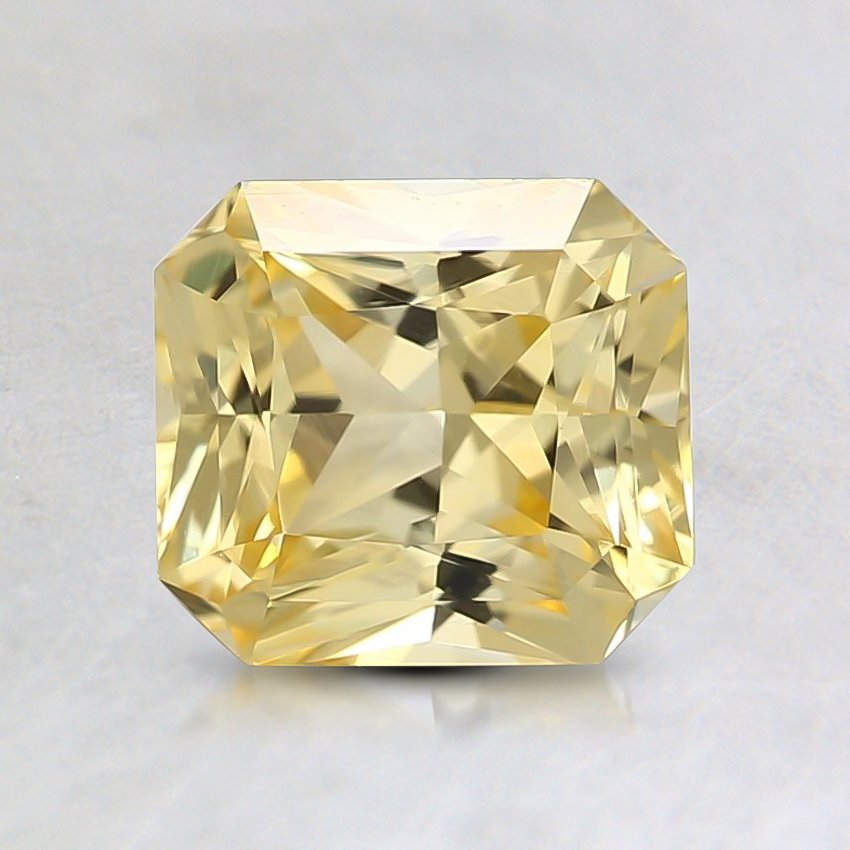 6.5x5.9mm Premium Yellow Radiant Sapphire