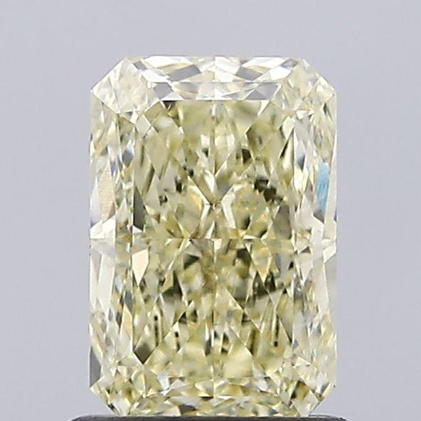 1.07 Ct. Fancy Light Yellow Radiant Lab Grown Diamond