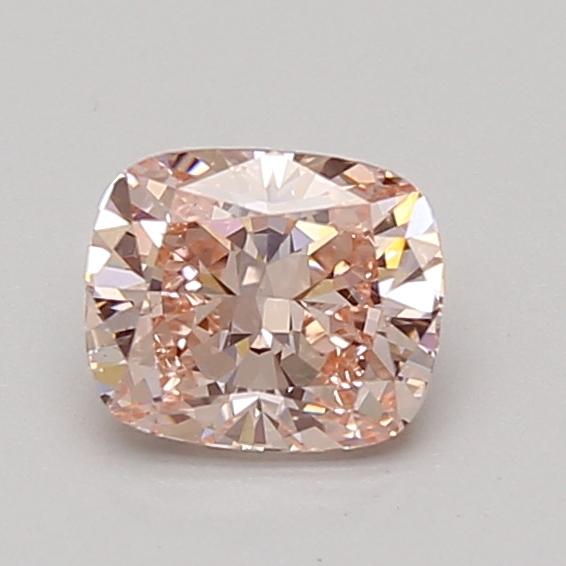 0.88 Ct. Fancy Intense Pink Cushion Lab Grown Diamond