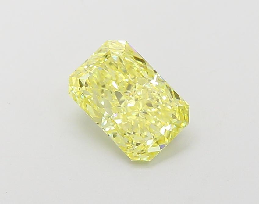 1.38 Ct. Fancy Vivid Yellow Radiant Lab Grown Diamond
