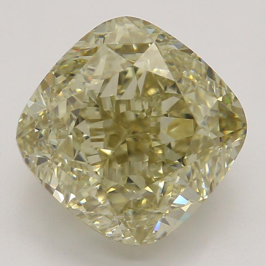 2.57 Ct. Fancy Brownish Yellow Cushion Diamond