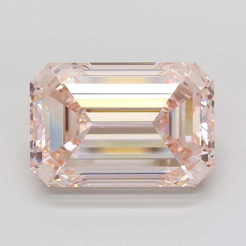 12.75 Ct. Fancy Pink Emerald Lab Grown Diamond