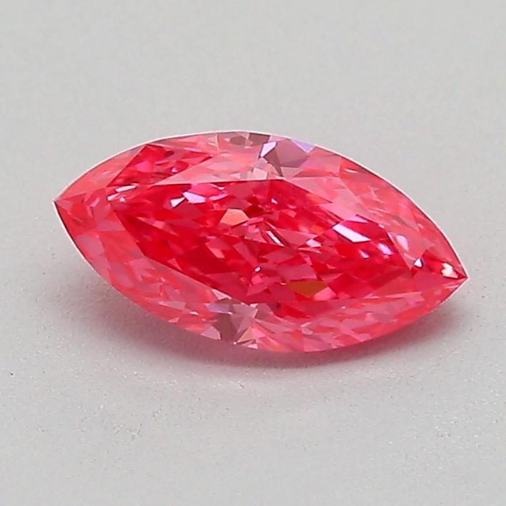 0.50 Ct. Fancy Vivid  Pink Marquise Lab Grown Diamond