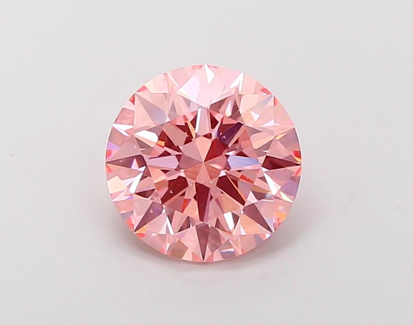 2.05 Ct. Fancy Vivid Pink Round Lab Grown Diamond