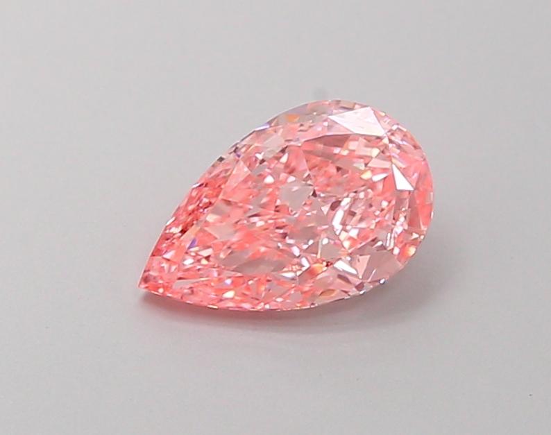 1.20 Ct. Fancy Vivid  Pink Pear Lab Grown Diamond