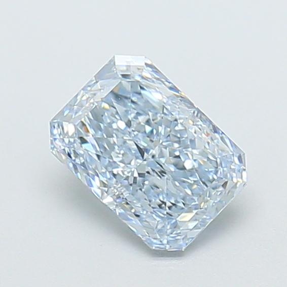 1.31 Ct. Fancy Intense Blue Radiant Lab Grown Diamond