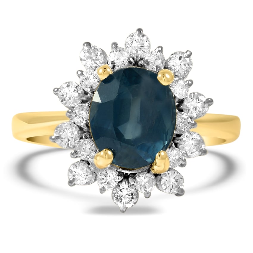 Retro Sapphire Vintage Ring