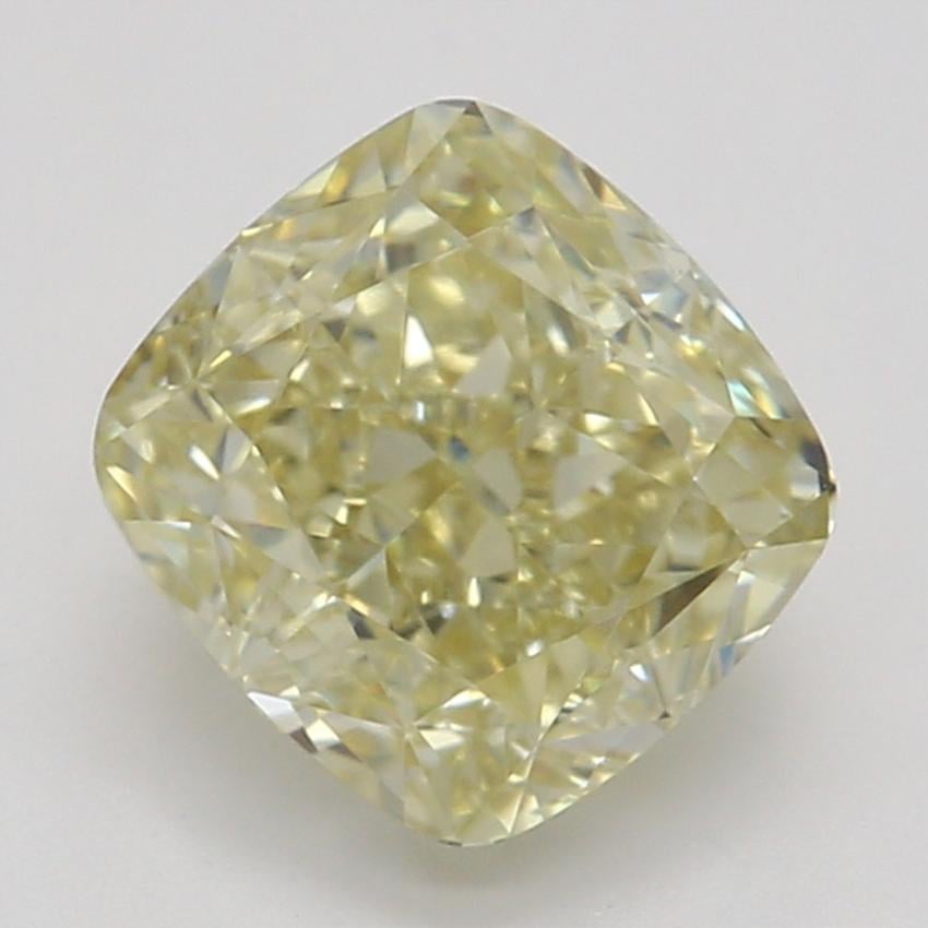 1.00 Ct. Fancy Light Brownish Yellow Cushion Diamond