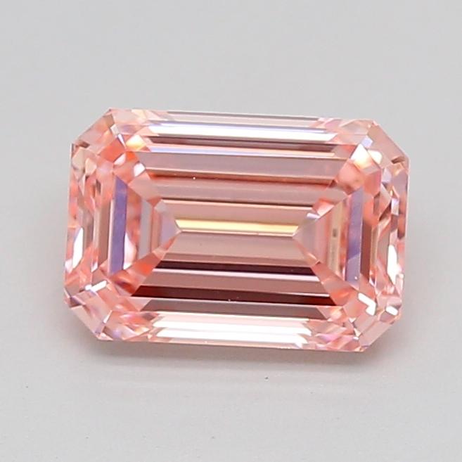 1.05 Ct. Fancy Pink Emerald Lab Grown Diamond