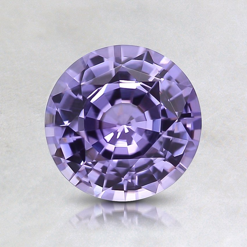 6.5mm Unheated Purple Round Sapphire