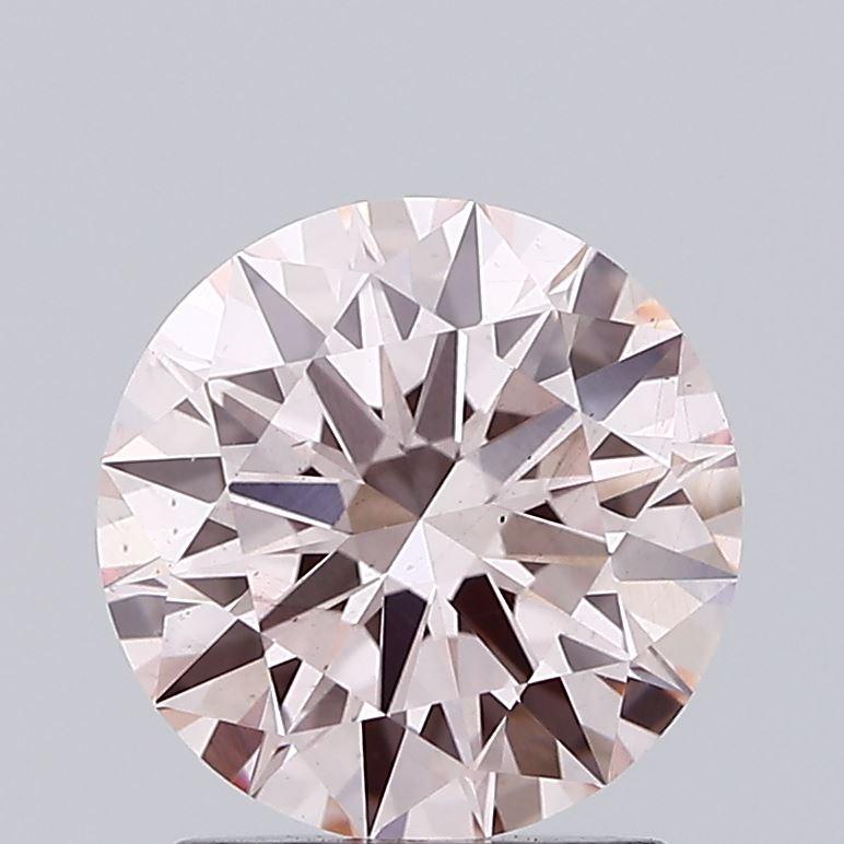 1.33 Ct. Fancy Intense Pink Round Lab Grown Diamond