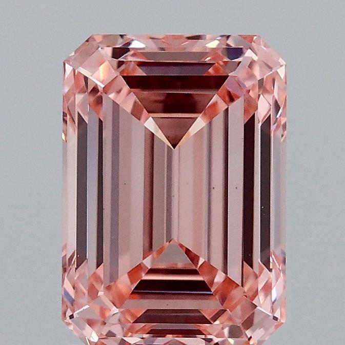 2.04 Ct. Fancy Intense Pink Emerald Lab Grown Diamond