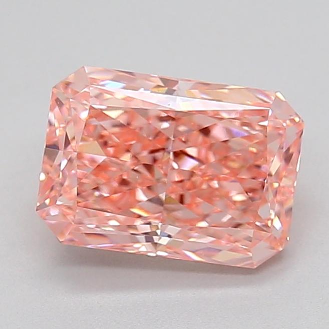 2.01 Ct. Fancy Vivid Pink Radiant Lab Grown Diamond