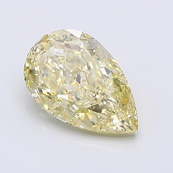 1.51 Ct. Fancy Intense  Yellow Pear Lab Grown Diamond