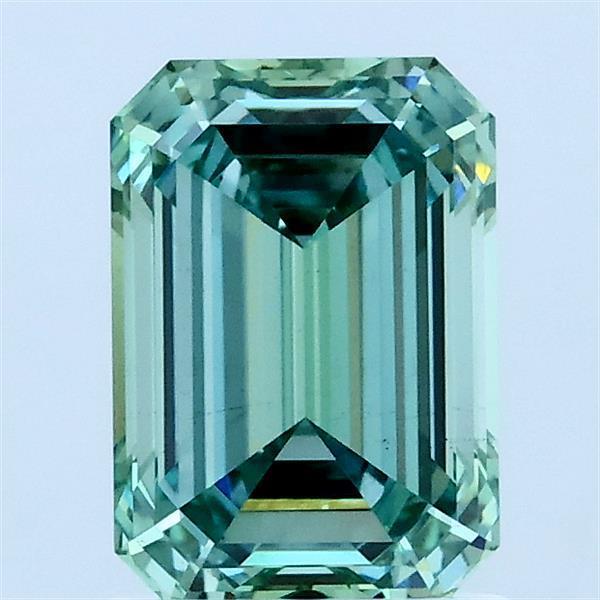 1.55 Ct. Fancy Green Emerald Lab Grown Diamond