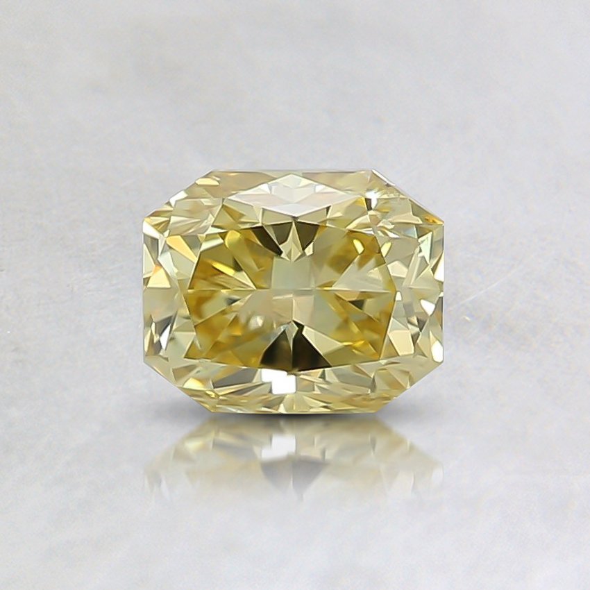 0.59 Ct. Fancy Intense Yellow Radiant Diamond