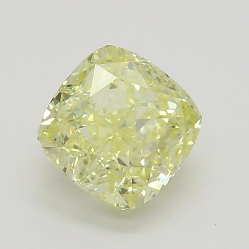 0.51 Ct. Fancy Yellow Cushion Diamond