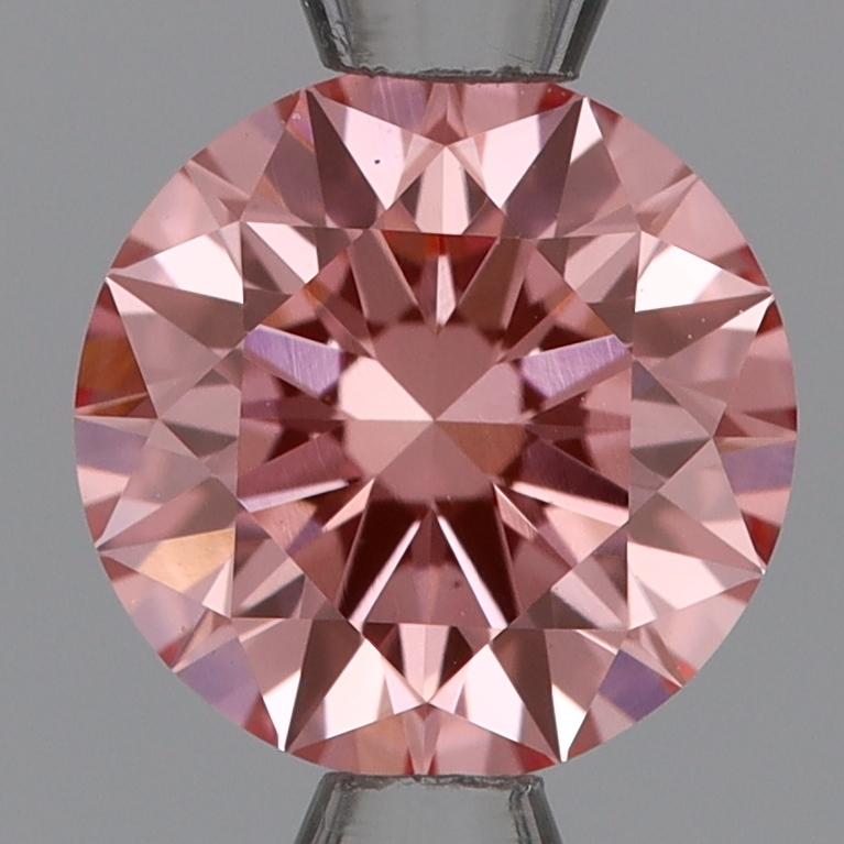 1.05 Ct. Fancy Vivid Pink Round Lab Grown Diamond
