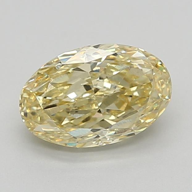 1.82 Ct. Fancy Intense  Yellow Oval Lab Grown Diamond