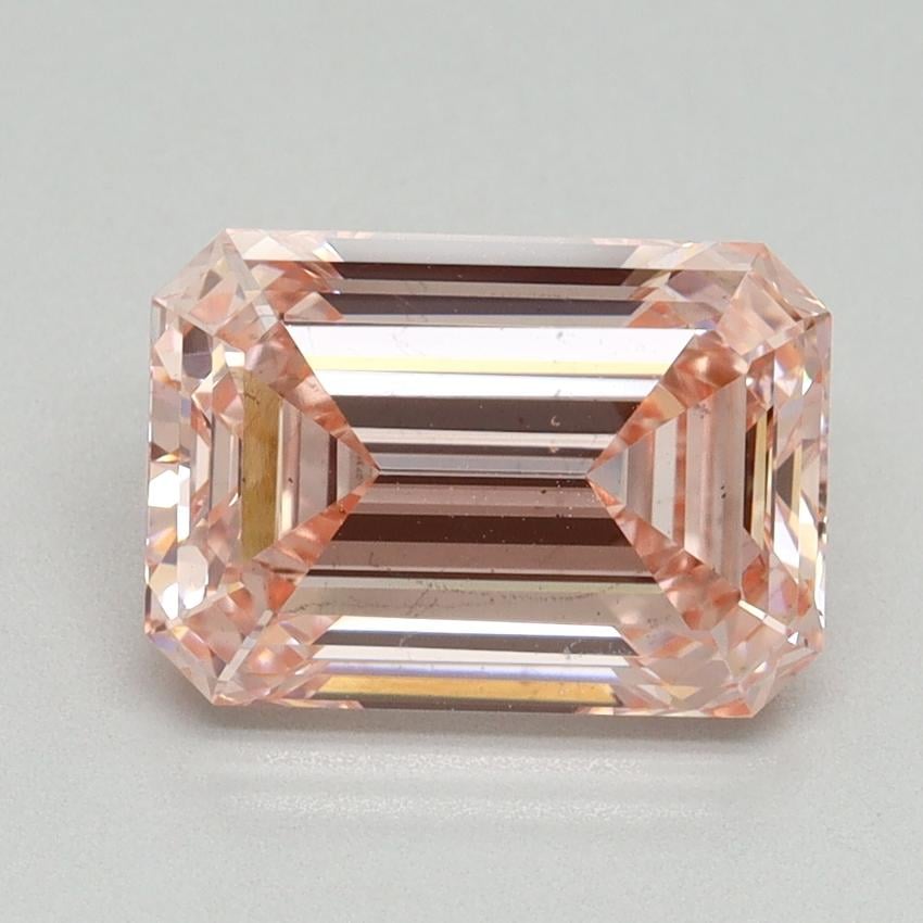 3.05 Ct. Fancy Intense Pink Emerald Lab Grown Diamond
