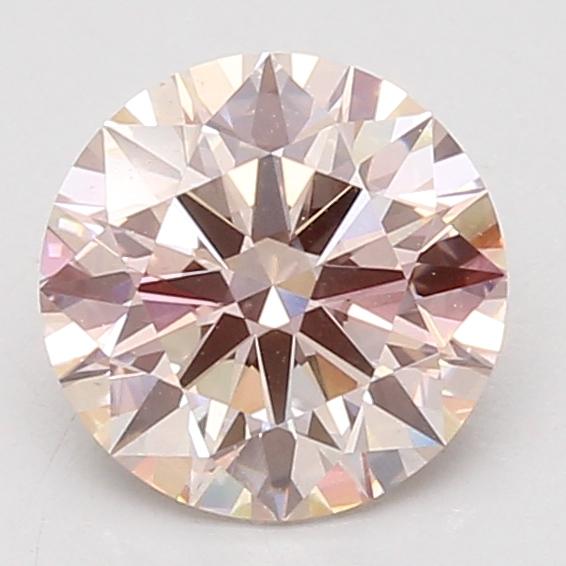 2.00 Ct. Light Pink Round Lab Grown Diamond