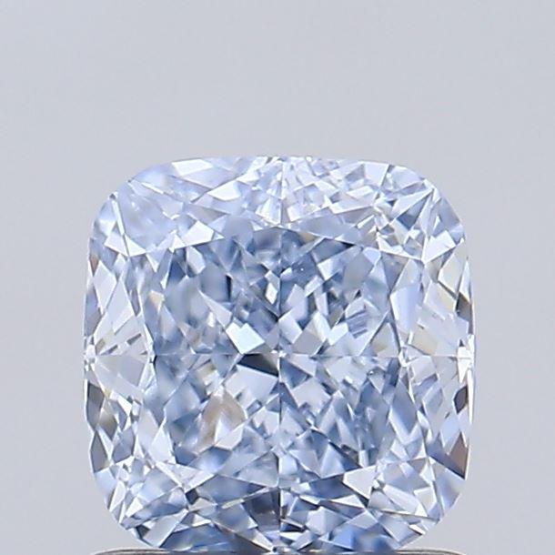 1.05 Ct. Fancy Blue Cushion Lab Grown Diamond