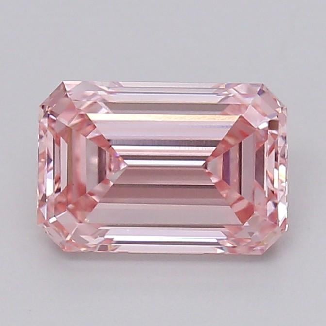 2.16 Ct. Fancy Intense Pink Emerald Lab Grown Diamond