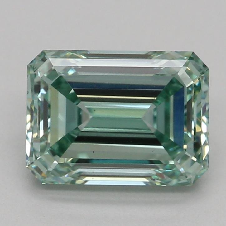 1.05 Ct. Fancy Vivid Green Emerald Lab Grown Diamond