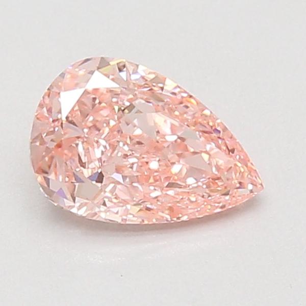 1.07 Ct. Fancy Vivid Pink Pear Lab Grown Diamond