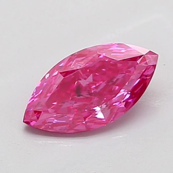 1.03 Ct. Fancy Vivid Pink Marquise Lab Grown Diamond