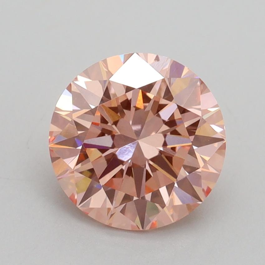 1.81 Ct. Fancy Intense Pink Round Lab Grown Diamond