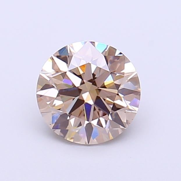 1.00 Ct. Fancy Light  Brown Round Lab Grown Diamond