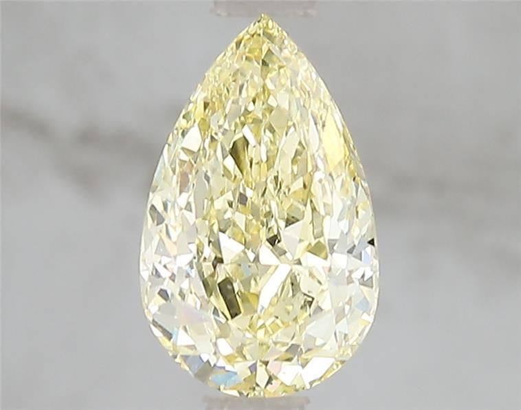 1.57 Ct. Fancy Intense Yellow Pear Lab Grown Diamond